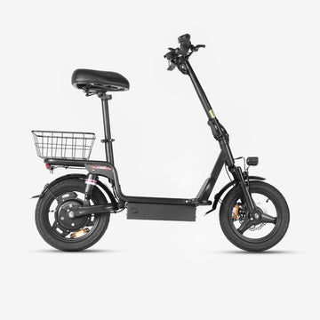 CB8 Folding Electric Scooter with Seat & Basket