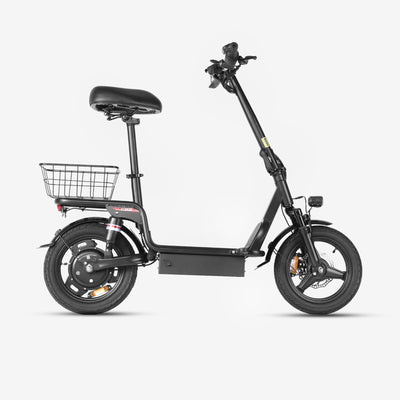 CB8 Folding Electric Scooter with Seat & Basket