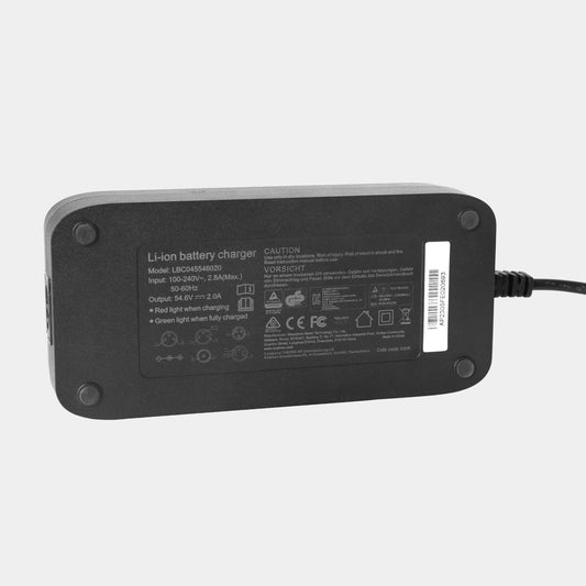 Seta City Electric Bike Charger, 54.6V 2A, 100–240V AC, LED Charging Indicator
